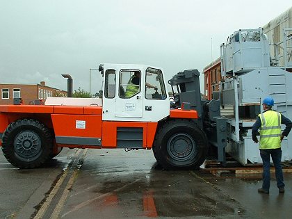 heavy machinery relocation Salisbury