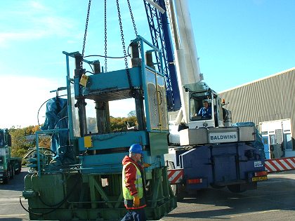 heavy machinery relocation Salisbury