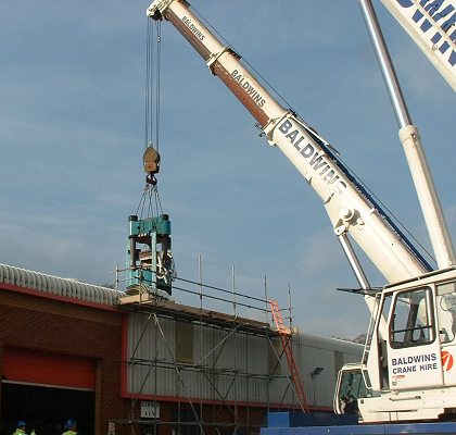 heavy machinery relocation Salisbury