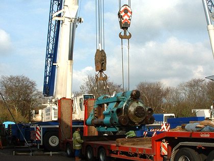 heavy machinery relocation Salisbury