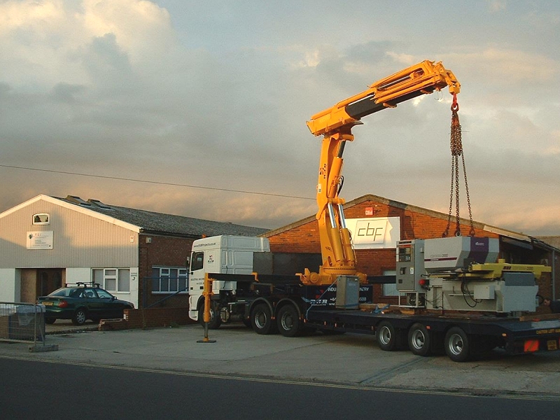 heavy machinery relocation Salisbury