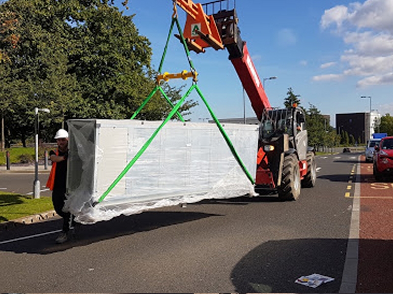 heavy machinery relocation Salisbury