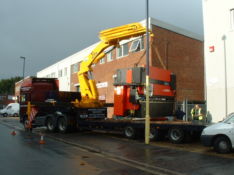 heavy machinery relocation Salisbury