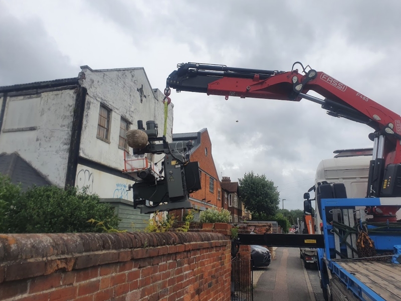 heavy machinery relocation Salisbury