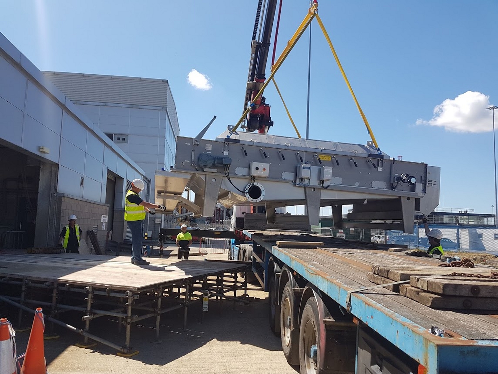 heavy machinery relocation Salisbury